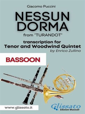 cover image of Nessun Dorma--Tenor & Woodwind Quintet (Bassoon part)